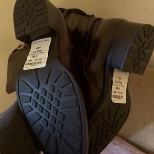 Knee high wide calf Women’s distressed Born boots